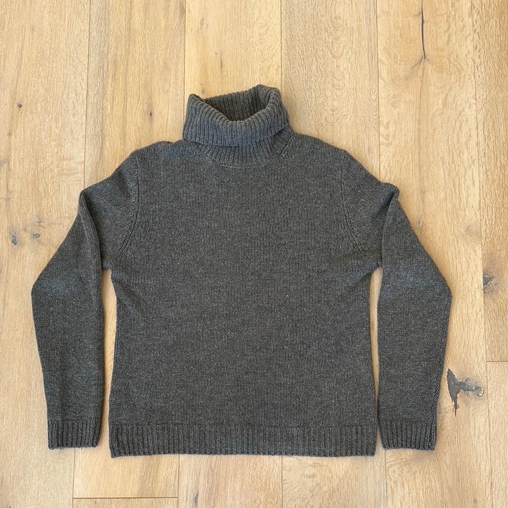 ba&sh Charcoal Cashmere Turtleneck
